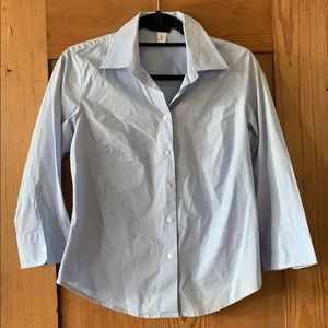 J. Crew 3/4 button-down
